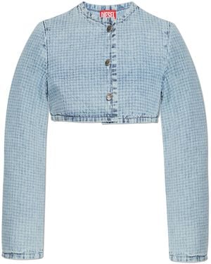 DIESEL 'De-Terri-S' Denim Jacket - Blue