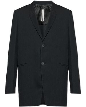 Rick Owens Wool Blazer - Black