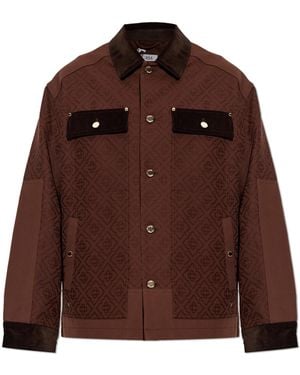 CASABLANCA Monogram Jacket - Brown