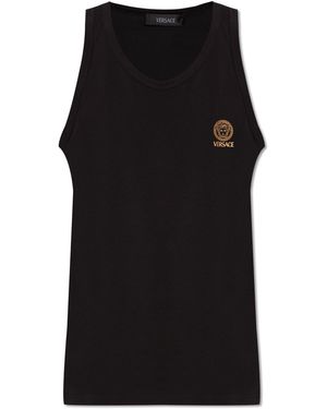 Versace 'Underwear' Collection Top - Black
