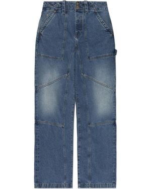 Balmain Jeans With 'Vintage' Effect - Blue