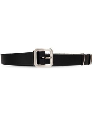 Jil Sander Leather Belt - Black