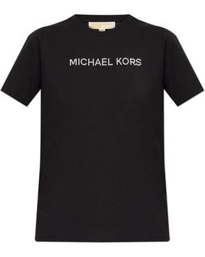 MICHAEL Michael Kors T-Shirt With Logo - Black