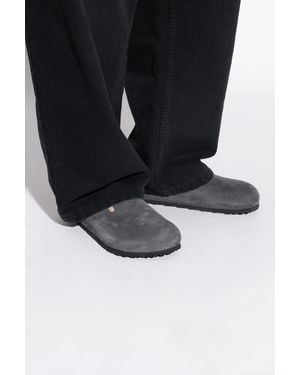 Birkenstock 'Boston Bs' Slides - Black