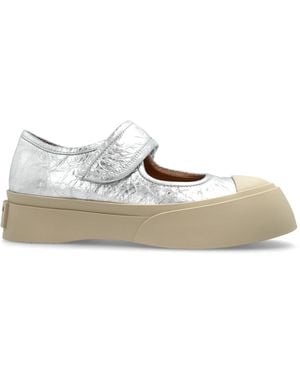 Marni Platform Trainers - Metallic