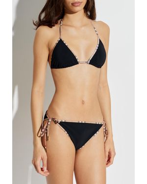 Burberry Two-Piece Swimsuit - Black