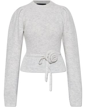 ROTATE BIRGER CHRISTENSEN Wool Jumper - White