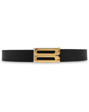Victoria Beckham Leather Belt - Black