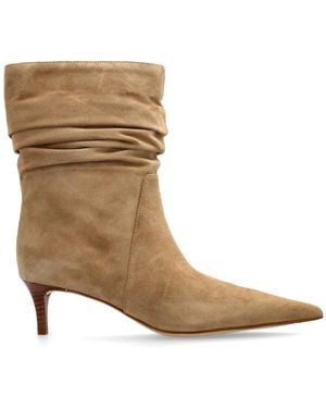 MICHAEL Michael Kors “Heeled Ankle Boots 'Dawn' - Brown
