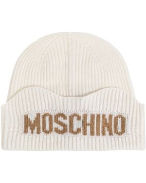 Moschino Cap With Logo - White
