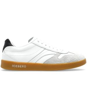 Iceberg Sports Shoes With Logo - White