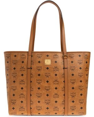 MCM 'Toni Medium' Shopper Bag - Brown
