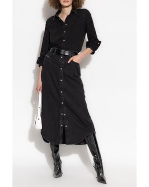 DIESEL Denim Skirt 'De-Ard-Long' - Black