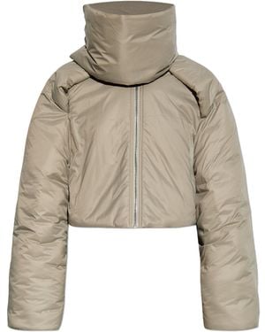 Rick Owens Short Jacket 'Convertible' - Natural