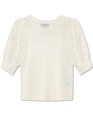 Munthe Top "Popta" - White