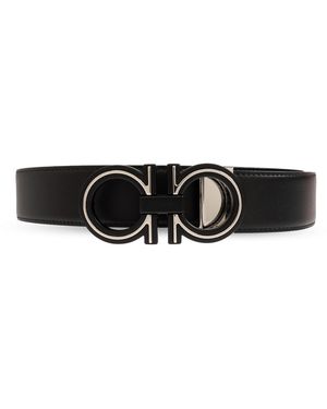 Ferragamo Double-Sided Belt - Black