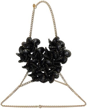 Comme des Garçons Top With Open Back - Black
