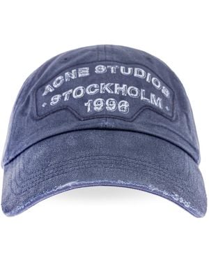 Acne Studios Cap - Blue