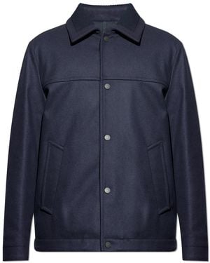 Moncler Wool Down Jacket - Blue