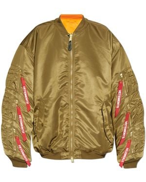 Vetements 'Bomber' Jacket - Yellow