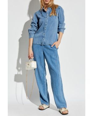 Samsøe & Samsøe Shirt 'Samos' - Blue