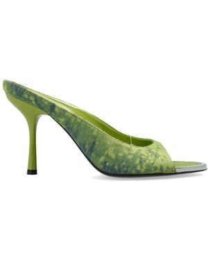 DIESEL Heeled Mules 'D-Diams Sa 90' - Green