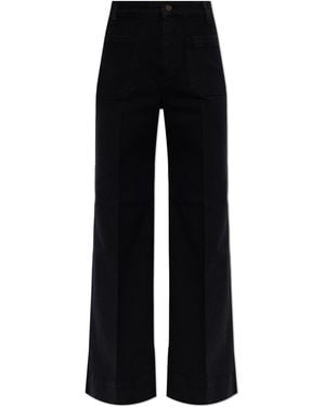 Victoria Beckham Flared Leg Jeans - Black