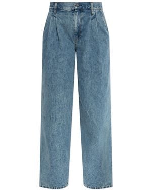 Helmut Lang Jeans With Logo - Blue