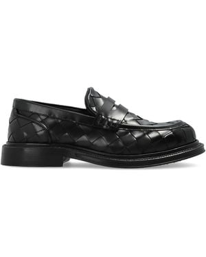 Bottega Veneta Leather Shoes 'James' - Black