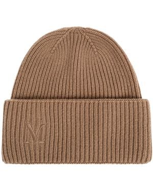 Max Mara Cashmere Hat 'Retina' - Brown