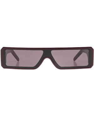 Rick Owens Sunglasses - Red