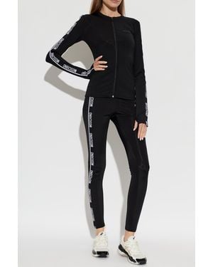 Moschino Top From The 'Active' Line - Black