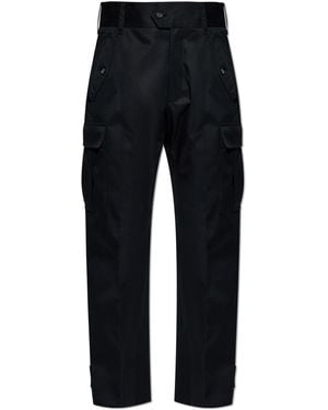 McQueen Cargo Trousers - Black