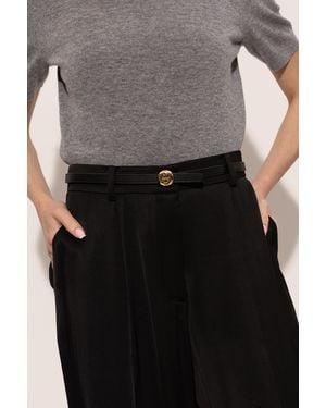 Tory Burch Double-Sided Belt - Gray