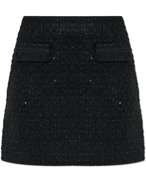 Gestuz Tweed Skirt "Gzkeiko" - Black