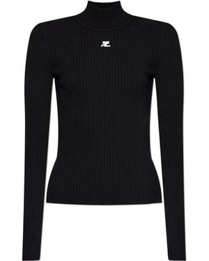 Courreges Golf With Logo - Black