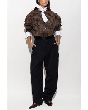 Marni Long Collar Shirt - Black