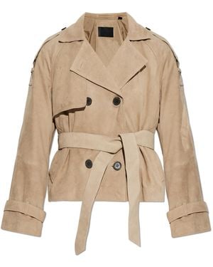 AllSaints 'Reed' Suede Jacket - Natural
