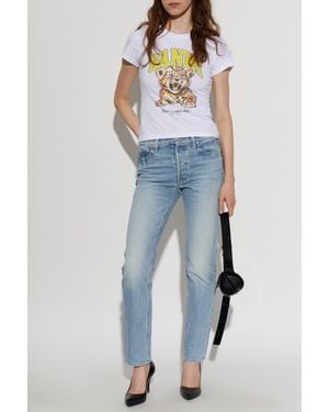 Mother 'The Tomcat Skimp' Jeans Pants - Blue