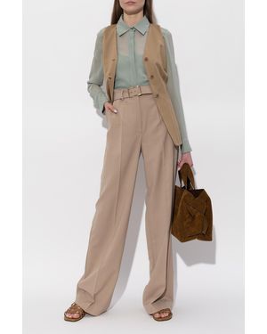 Max Mara "Falla" Vest - Natural