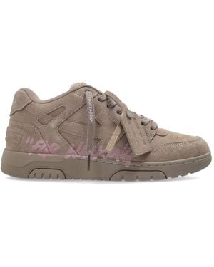 Off-White c/o Virgil Abloh 'Out Of Office For Walking' Sports Shoes - Brown