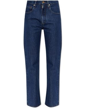 Jil Sander Jeans With Slightly Tapered Legs - Blue