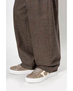 Ferragamo 'Thor 3' Sneakers - Brown
