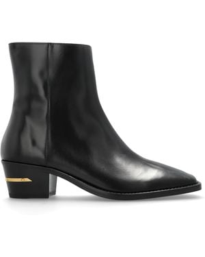 Amiri Leather Heeled Shoes - Black