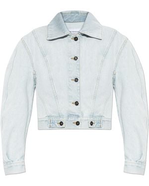 Givenchy Short Denim Jacket - Blue