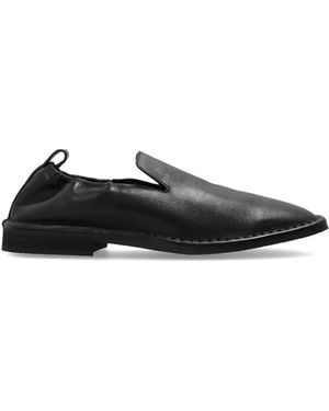 Amiri Leather Slip-On Shoes - Black