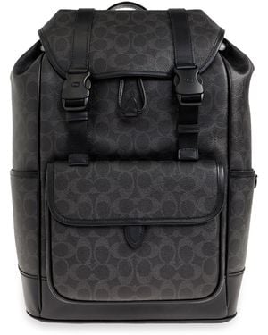 COACH Monogram Backpack - Black