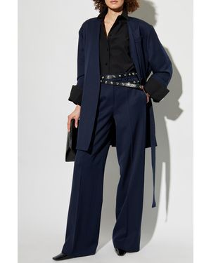 The Attico Wool Pants - Blue