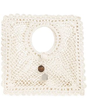 Jacquemus 'Spiaggia Small' Handheld Bag - Natural