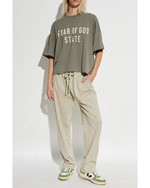 Fear Of God Loose-Fit Pants - White